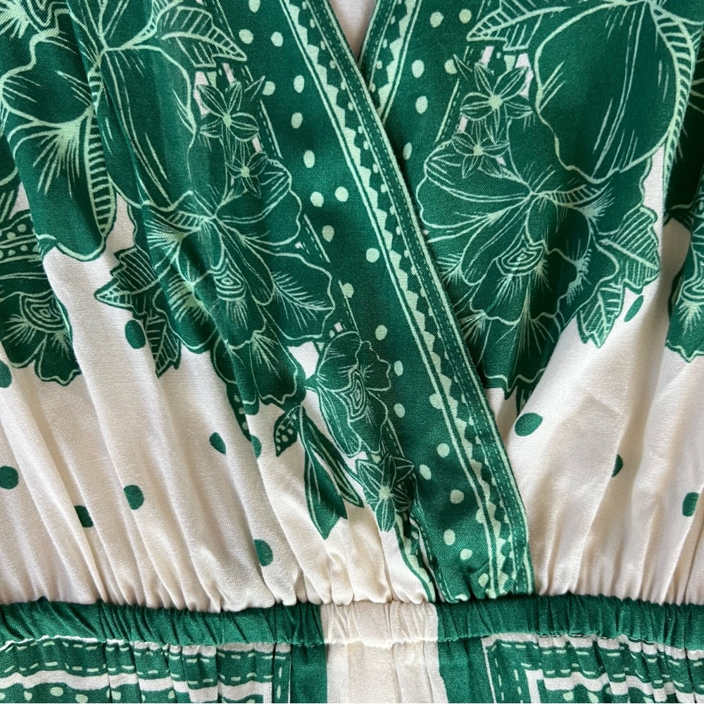 Farm Rio for Anthropologie NWT XS jumpsuit - Picture 4 of 15